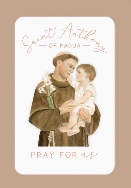 St. Anthony Prayer Card