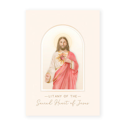 Litany of the Sacred Heart of Jesus | Beige