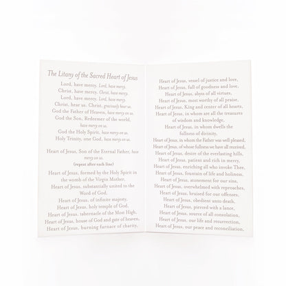 Litany of the Sacred Heart of Jesus | Beige