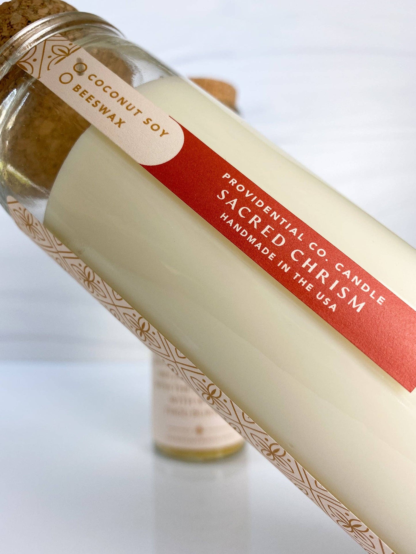 “Smells like a prayer” Candle: Sacred Heart of Jesus Votive: Coconut Soy – Chrism