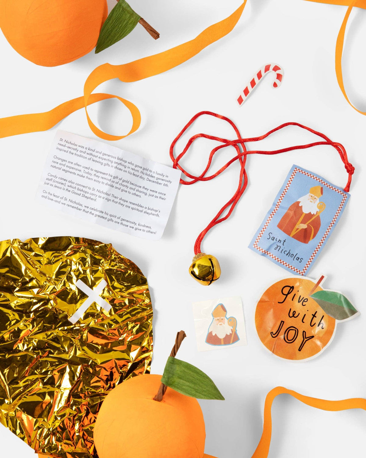 St. Nicholas Orange Surprise Ball
