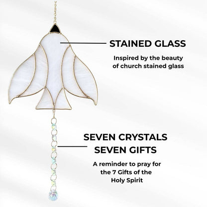 Holy Spirit Dove Suncatcher