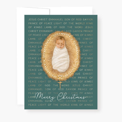 Rosary Card | Titles of Jesus | Christmas