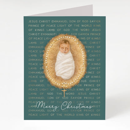 Rosary Card | Titles of Jesus | Christmas