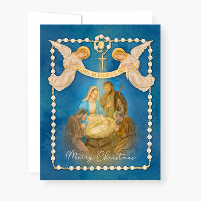 Rosary Card | Nativity | Christmas