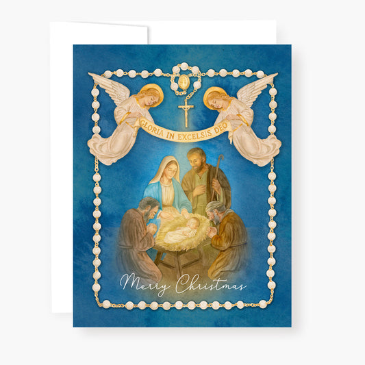 Rosary Card | Nativity | Christmas