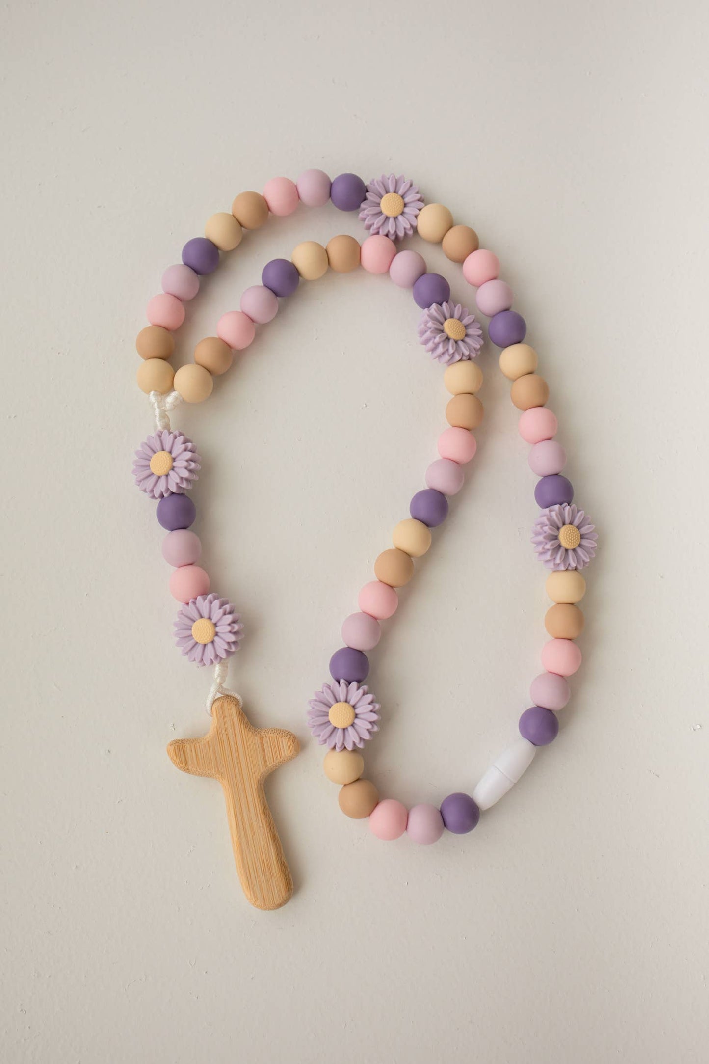 Therese Purple Baby Rosary | Baptism/Christening Gift