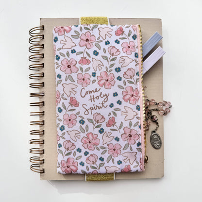 Come Holy Spirit Catholic Bible/Planner Pouch