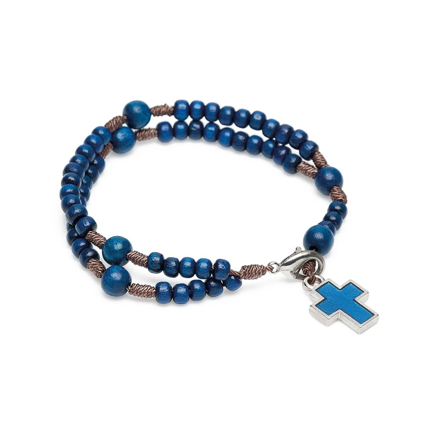 Blue Bracelet Rosary for Kids