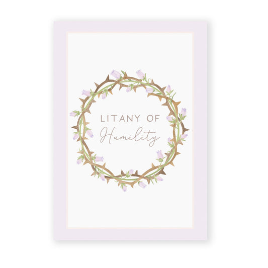 Litany of Humility | Light Purple
