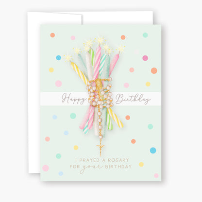 Rosary Card | Mixed Set | Birthday | 4 Pack