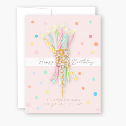 Rosary Card | Mixed Set | Birthday | 4 Pack